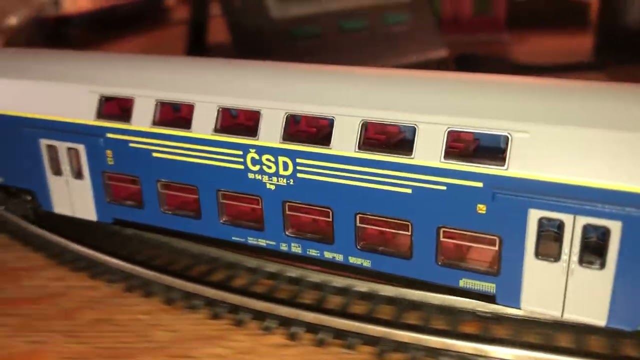 22.08.2025 E499 035 ČSD mit Doppelstockzug ČSD