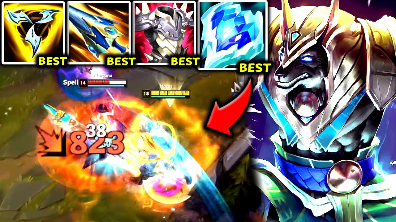 NASUS TOP IS CAPABLE TO 1V5 VERY HARD GAMES (NASUS IS A BEAST) - 2025 Nasus TOP Gameplay Guide