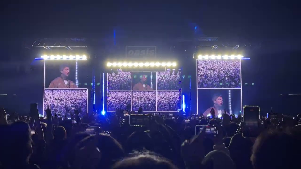 Oasis Don’t Look Back in Anger 떼창