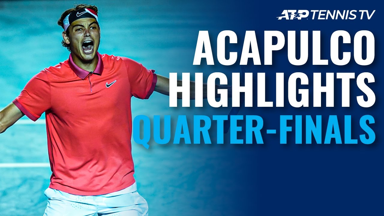 Dimitrov Sets Nadal Clash; Fritz Stops Edmund | Acapulco 2020 Quarter-Final Highlights