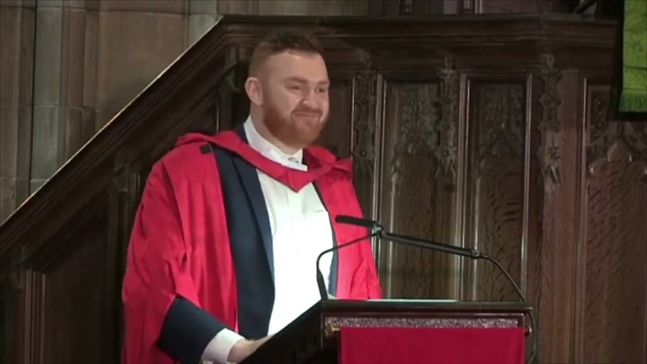 Dr John Loughton BEM Honorary Doctorate graduation speech 