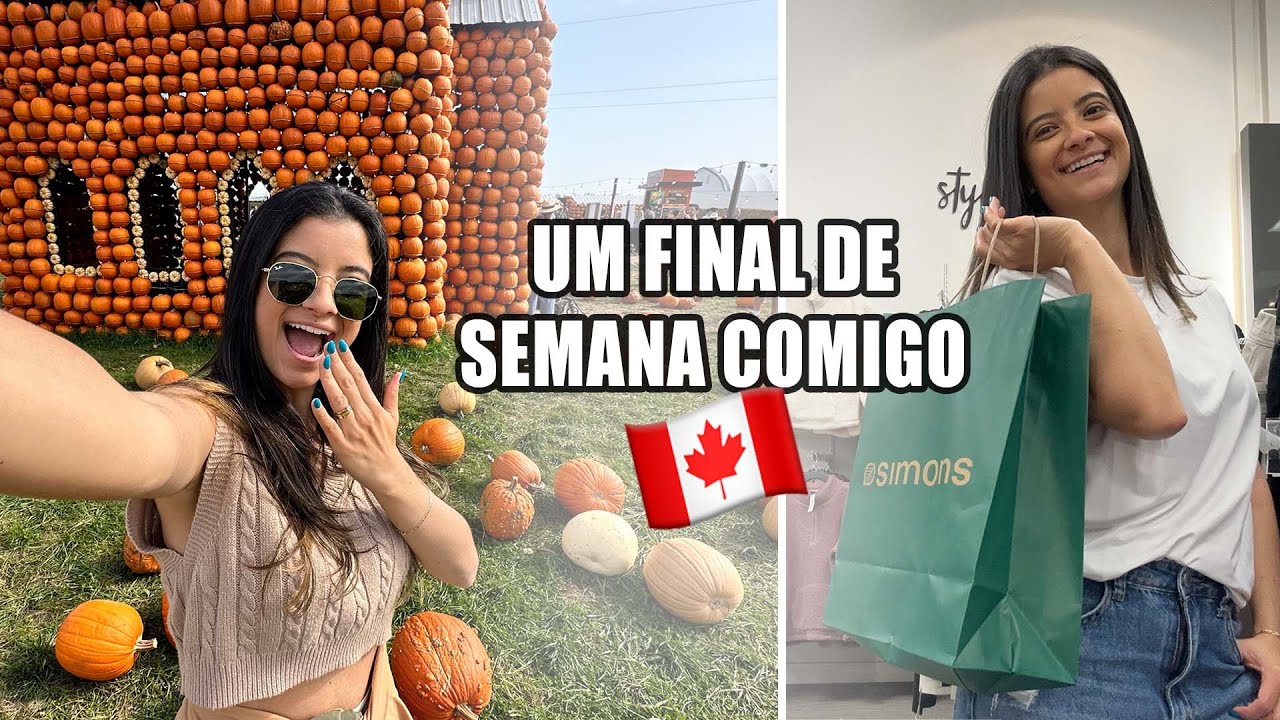 Compras de roupas e Outono Canadense: Morar no Canadá!