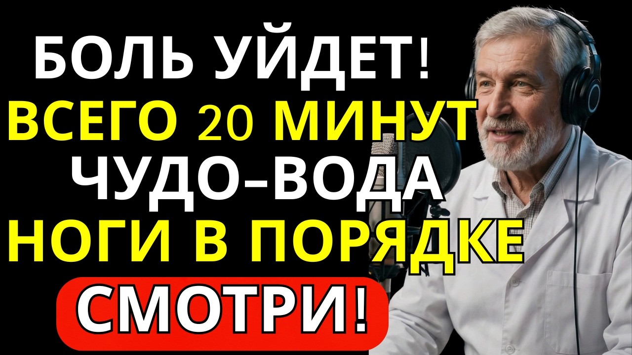 ПОСЛЕ 50 НОГИ «ГУДЯТ» И ОТЕКАЮТ? 5 ОШИБОК, КОТОРЫЕ ТИХО РАЗРУШАЮТ СОСУДЫ | Здоровье с Доктором