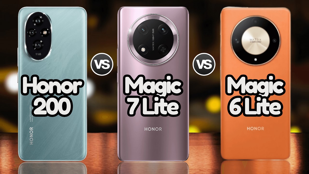 Honor Magic 7 Lite Vs Honor 200 Vs Honor Magic 6 Lite | @EficienTechs👈👀