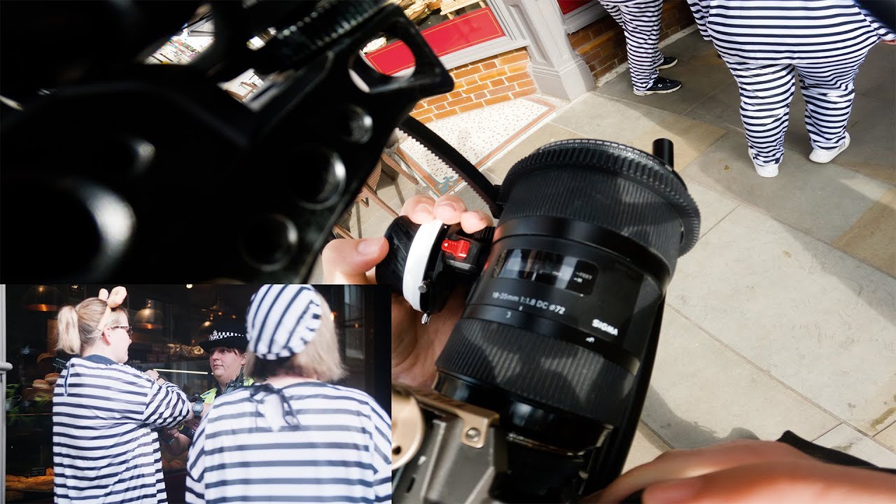Filming Breakdown for Jail and Bail for Salisbury Hospice