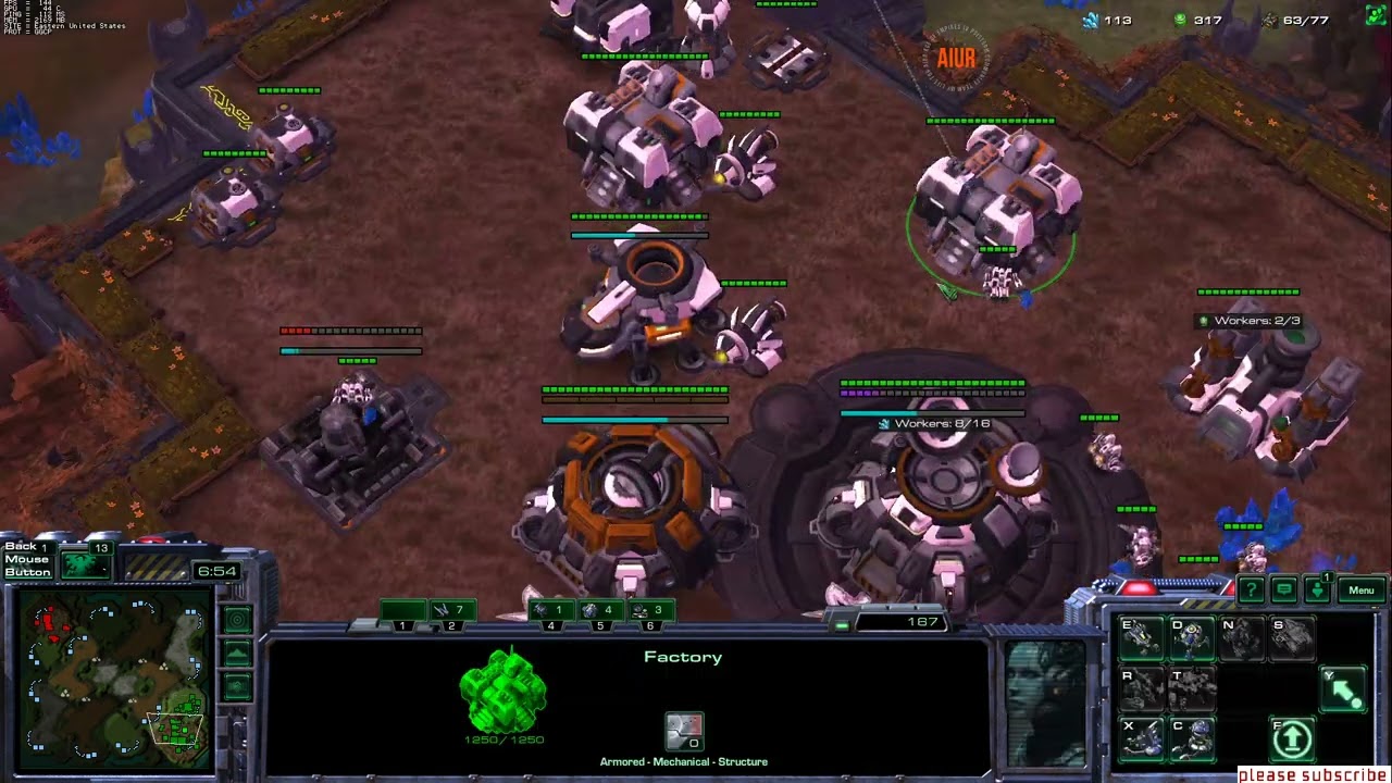 Diamond 1 Terran ladder: Destroying and Roasting 4k mmr terran in TvT #sc2 #subscribe