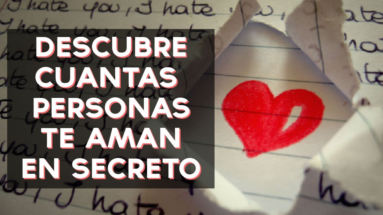 ¿Cuántas personas te aman en secreto? | Test Divertidos