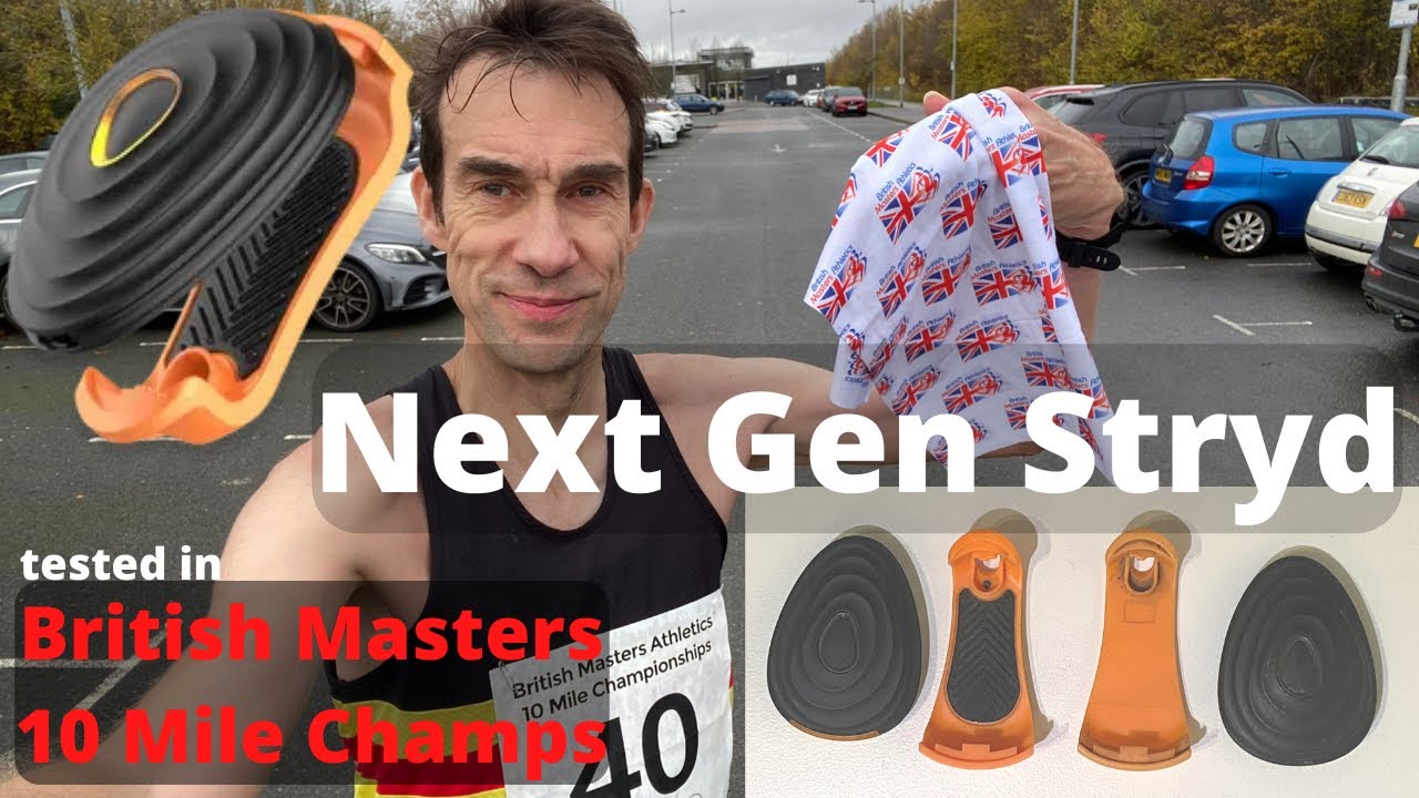 Next Gen Stryd vs older Stryd Wind test in British Masters 10 Mile Champs