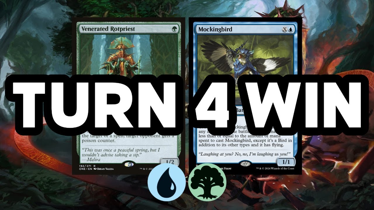 Toxic Bird Wins Turn 4 | BLB Standard | MTG Arena