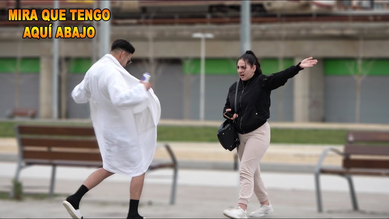 ENSEÑAMOS A DESCONOCIDOS LO QUE TENEMOS DEBAJO 😂