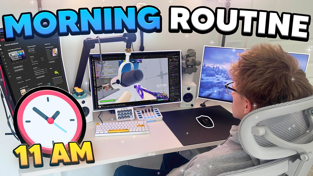 Morning Routine Of a Small Streamer!