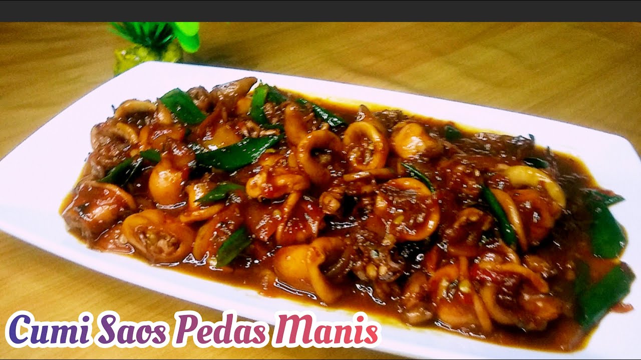 Cumi Saos Pedas Manis || Pasti ketagihan