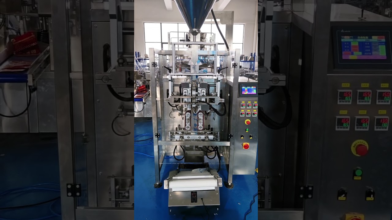 Baking Powder Vertical Packing Machine in Action | Automatic Powder Packaging