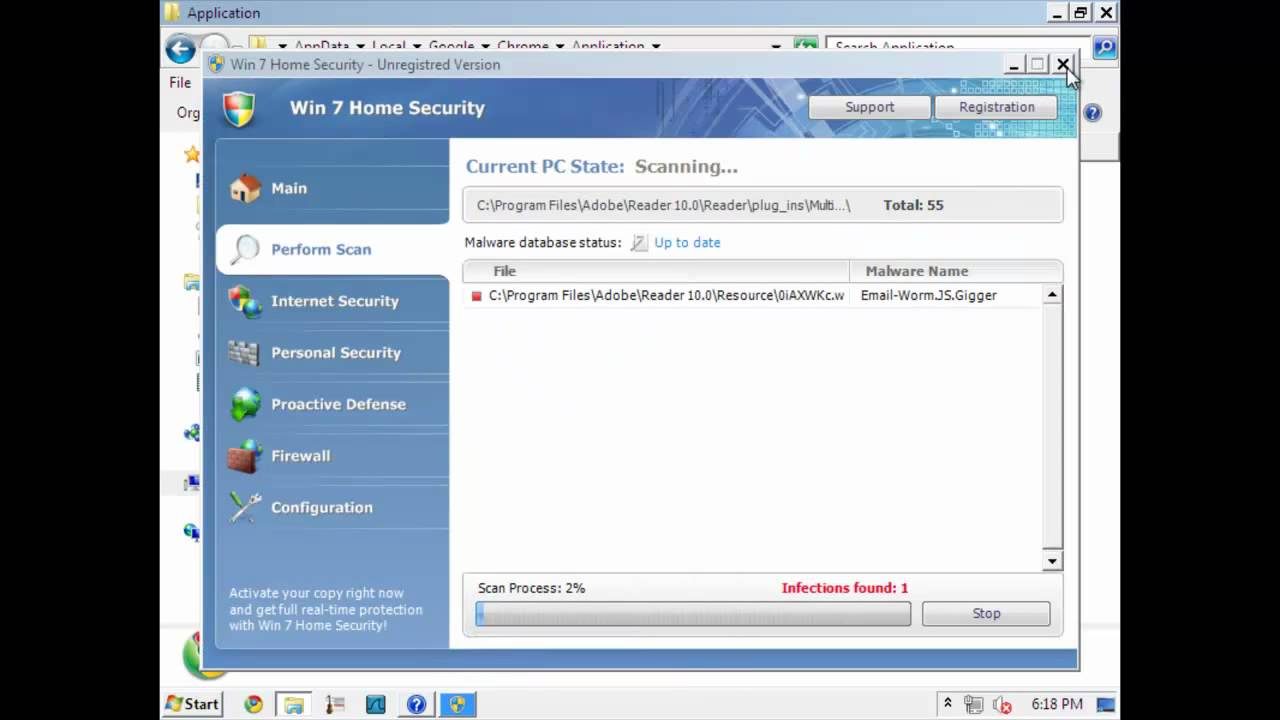 Руководство по удалению антивируса/антишпиона/домашнего/Total/Internet Security 2011 для XP/Vista/Win 7