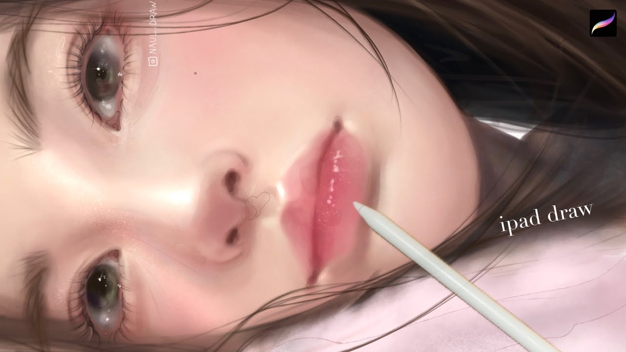 선명해지는 분홍빛⋆౨ৎ˚ 프로크리에이트