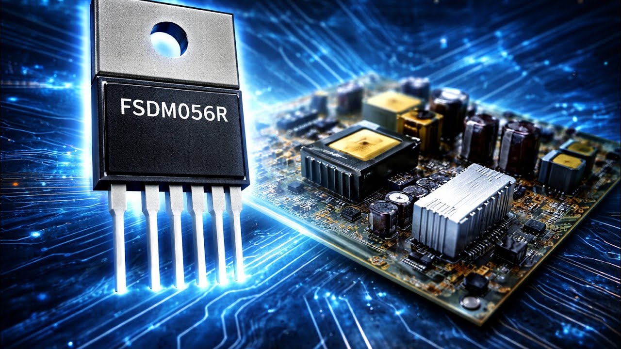 عبقرية آيسى الباور FSDM0565R فى الشاشات… مش مجرد IC عادى!