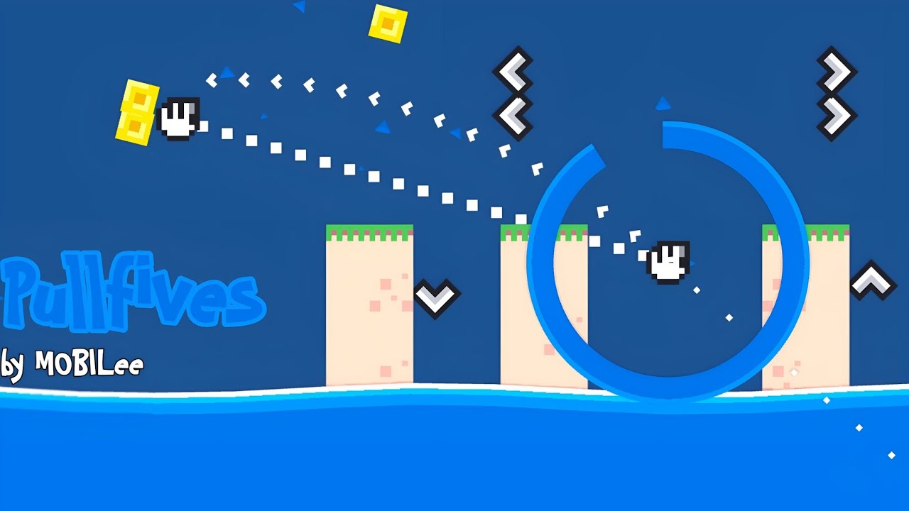 [Fancade: 5th Anniversary Special!] Pullfives by MOBILee (All Levels Gameplay)