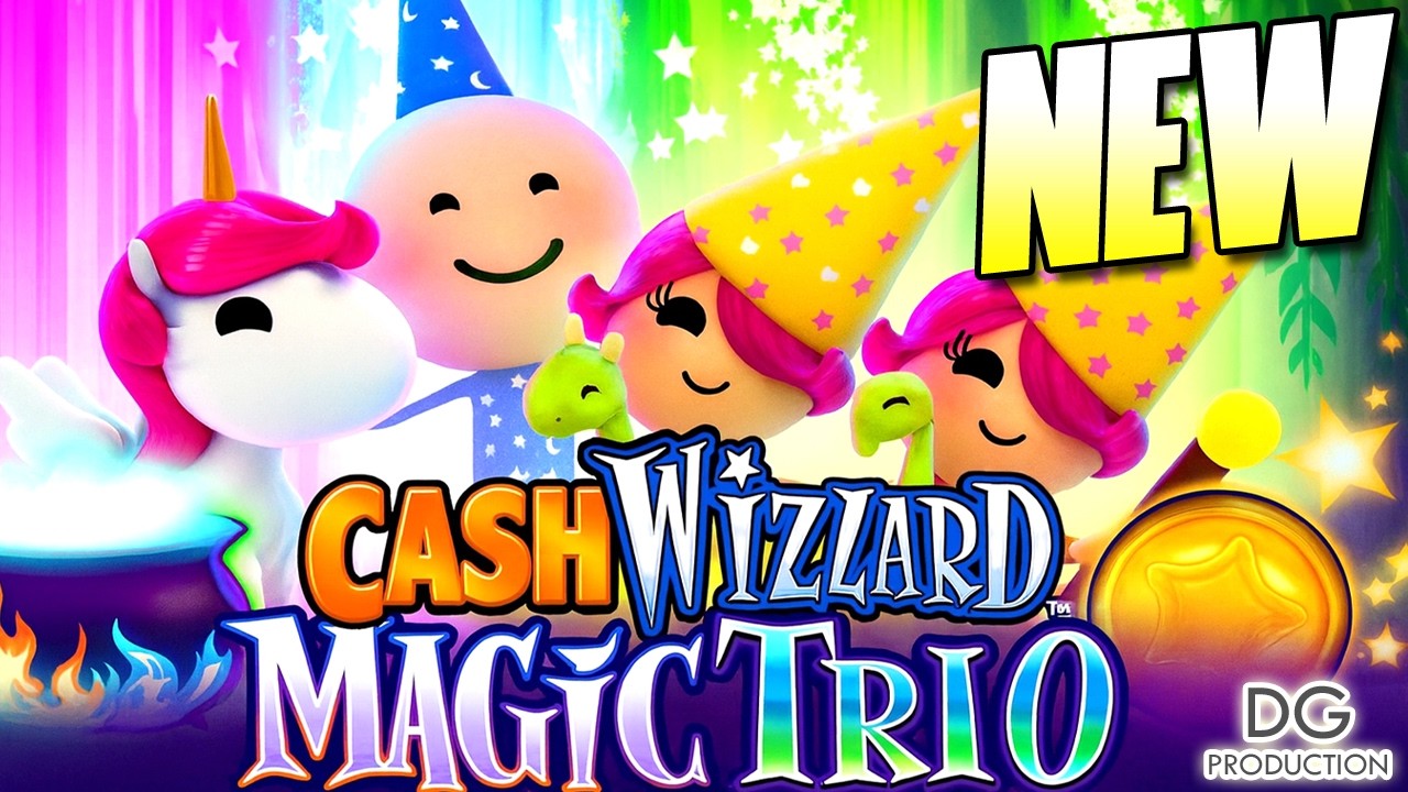 ‼️NEW DOUBLE POP CASH WIZARD MAGIC TRIO WORLD SLOT MACHINE LAS VEGAS CASINO GAME SECRET HIDDEN GEM