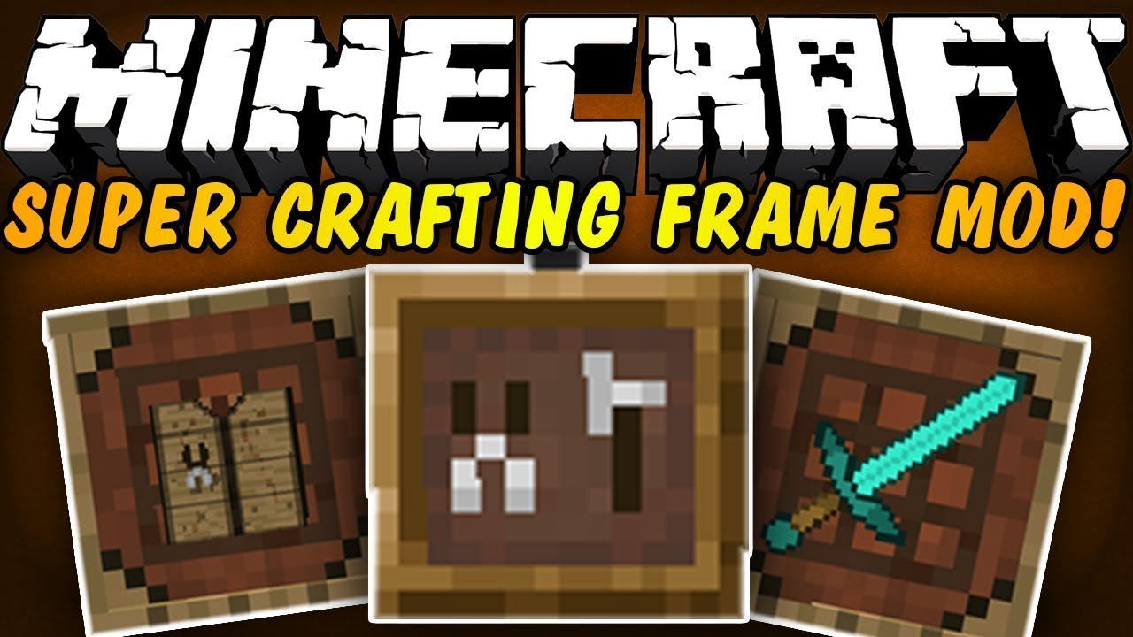 Обзор модов #2 [Супер рамки] [Super Crafting Frame]