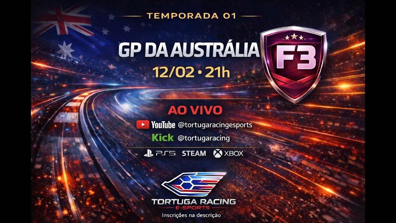 🏁 ETAPA 03 AUSTRALIA - T01 / F3 - EA F1 2025 LIGA TORTUGA RACING 🏎️🐢
