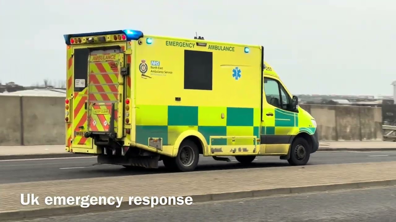 Air Ambluance, Matrix Police & Fire Engines Responding 