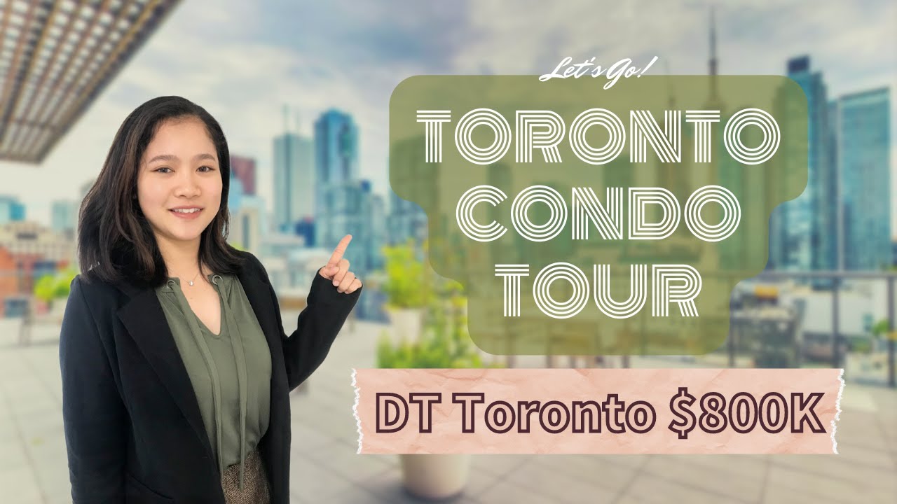 Toronto Condo Tour| $800k Condo on Queen West in Downtown Toronto  #Toronto Real Estate