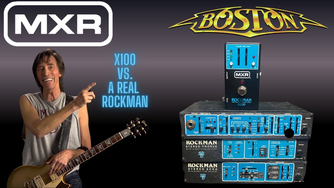 MXR X100 VS. A Real Rockman - Would Tom Scholz Approve?