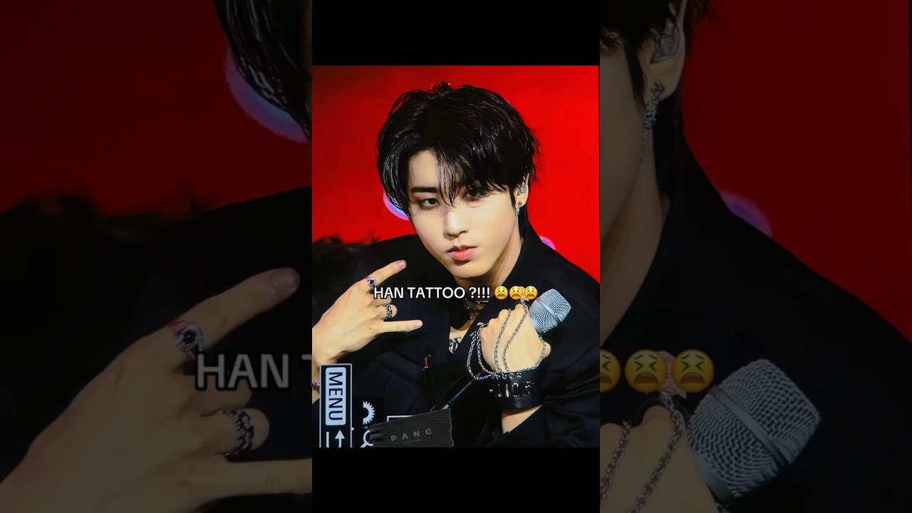 WE FINALLY SAW HAN JISUNG&rsquo;S CHEST TATTOO OMGGGG #hanjisung #straykids #tattoo #kpop