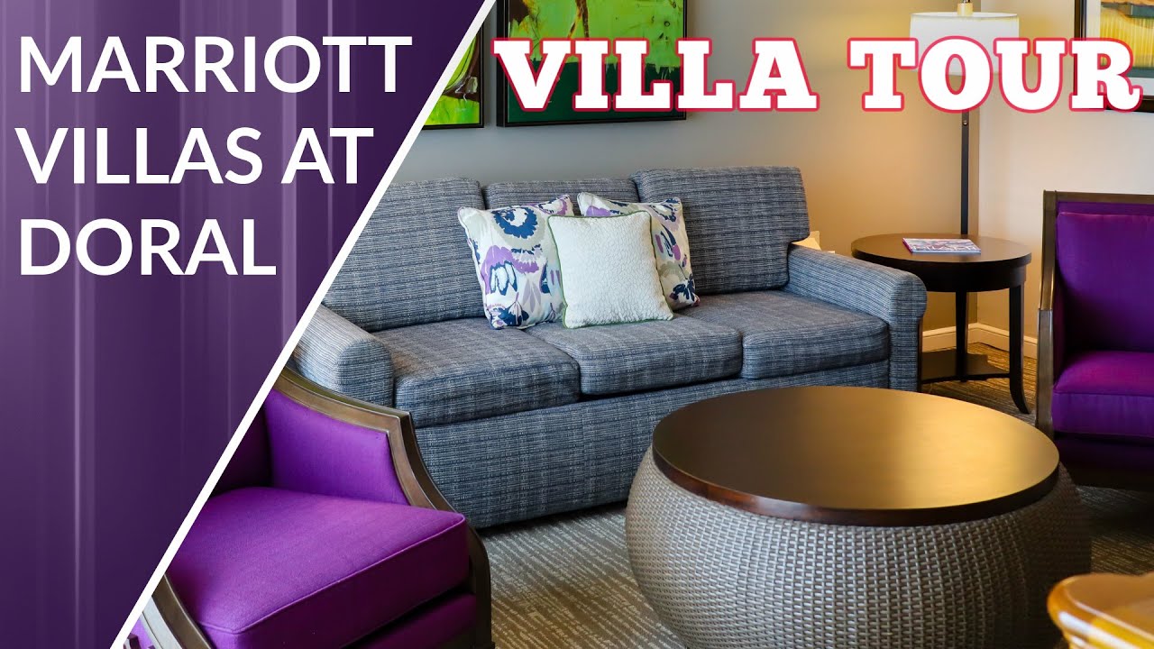 Marriott's Villas at Doral | Two Bedroom Villa Tour