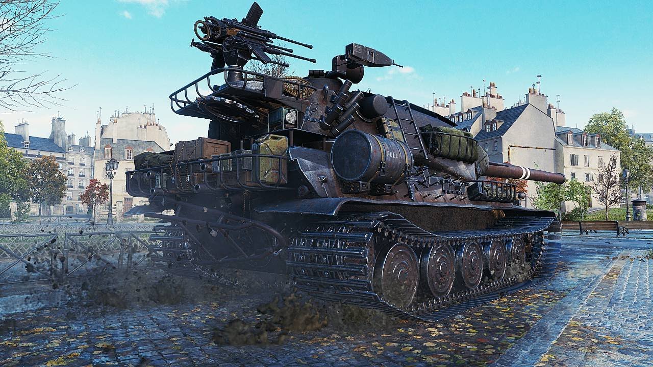 AMX M4 mle. 54 • Destruction with Iron Armor • World of Tanks