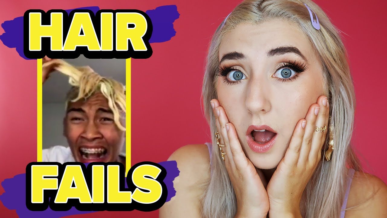 ✨ Hair Cutting/Dying/Failed Bleaching | React With Me! ✨