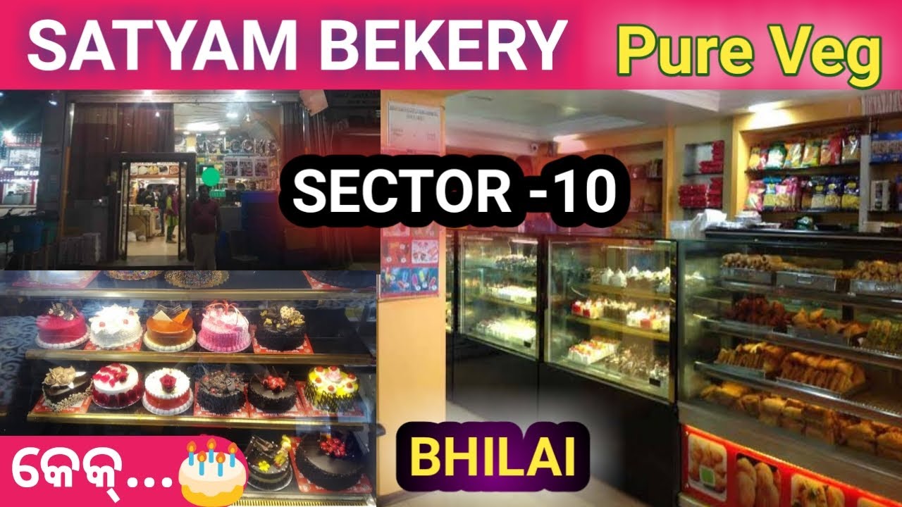 SATYAM BAKERY BHILAI SECTOR-10,PURE VEG CAKE SHOP 