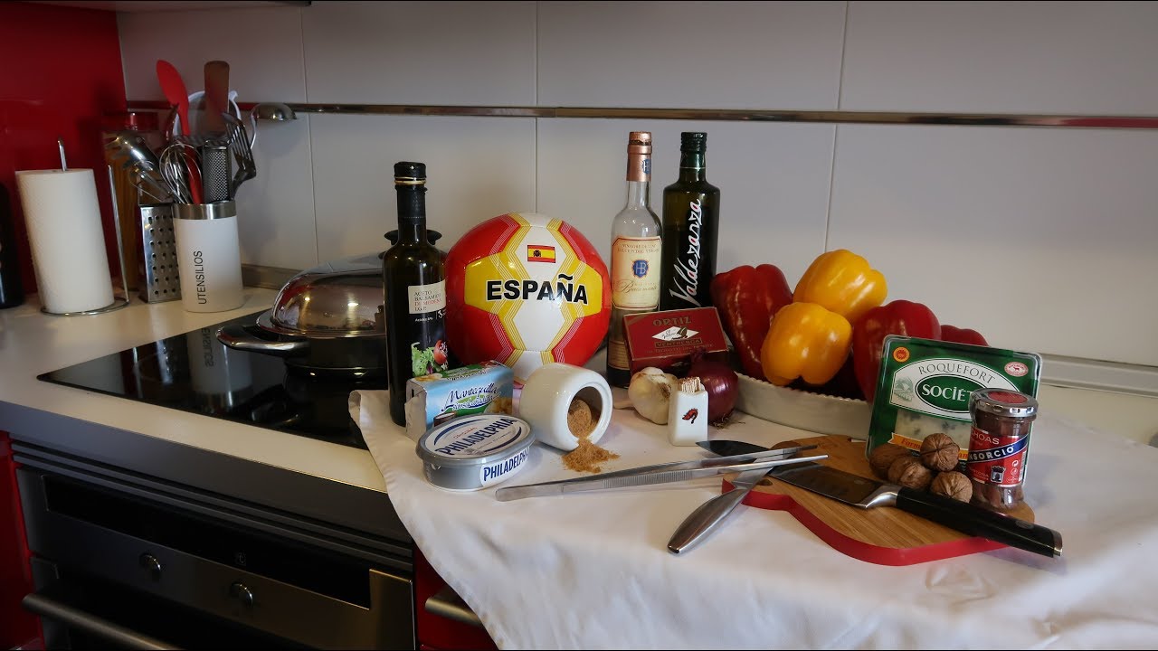 Pimientos 🫑 Asados en AMC y Tapas Rápidas para ver el partido en 🏡