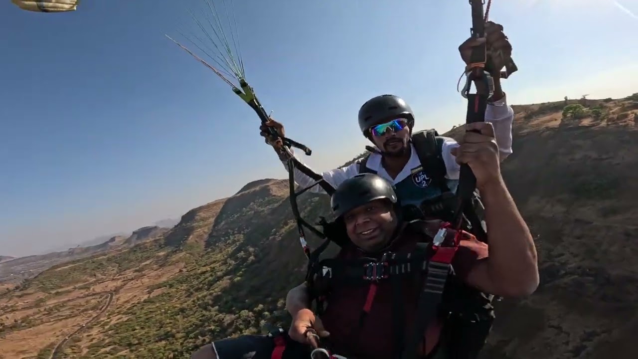 Paragliding at saputar