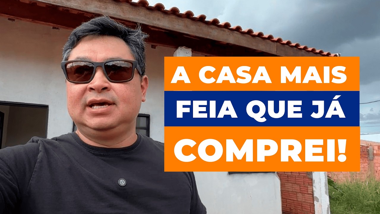 A CASA MAIS FEIA QUE JÁ COMPREI EM LEILÃO (E mesmo assim vai dar lucro)
