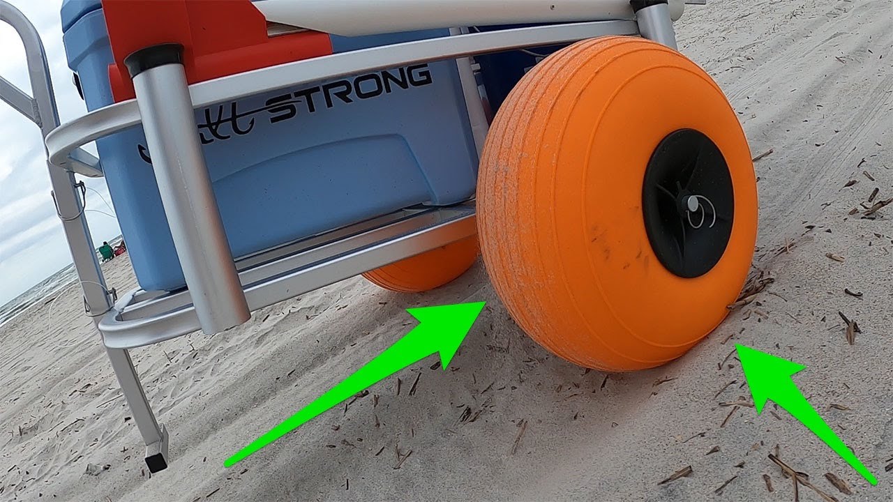 Beach Fishing Cart Tires Review: Pros, Cons & How To Install