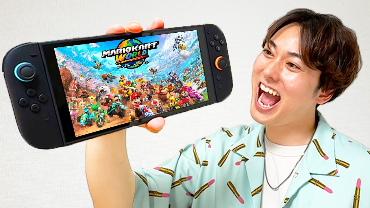 【初日ゲット】Nintendo Switch 2を開封＆「マリオカート ワールド」で遊んでみたら進化しすぎてビビったww