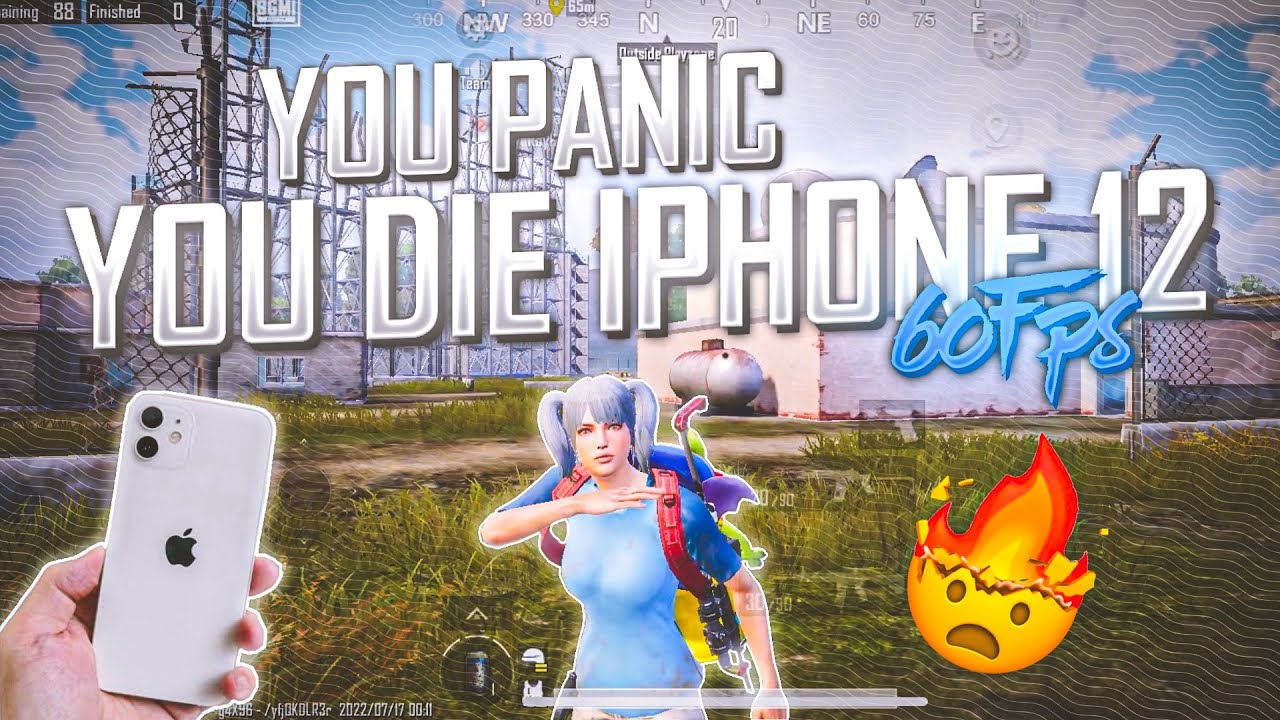 ACE DOMINATOR LOBBY CLUTCHES 🔥 iPhone 12 SMOOTH + 60FPS PUBG / BGMI TEST 2023 💛 4 FINGER GAMEPLAY