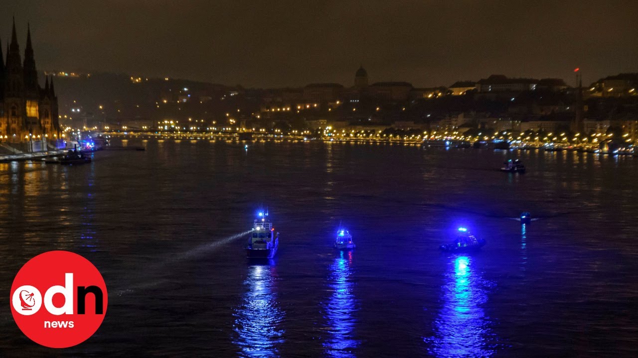 CCTV of deadly Danube River boat collision in Budapest