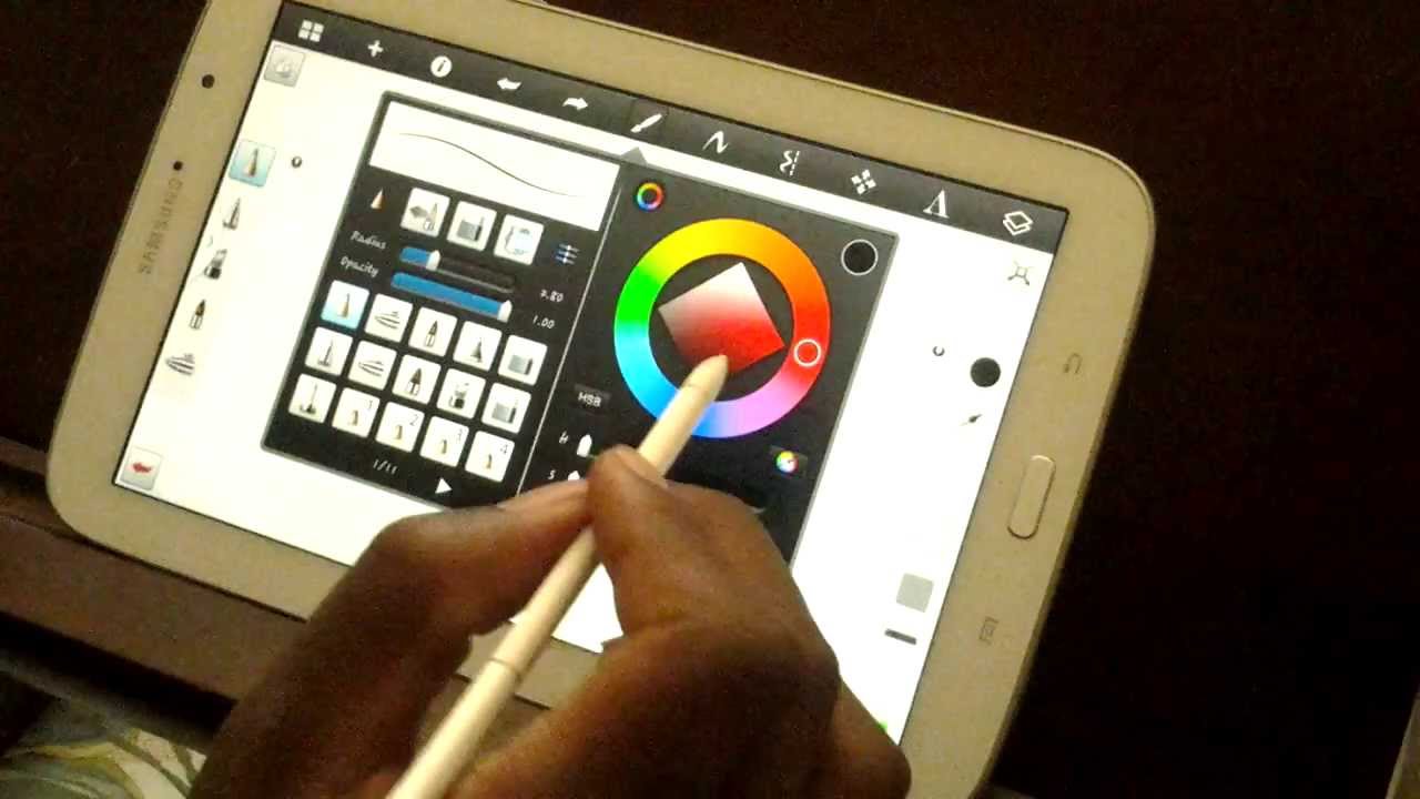 Art class #2 drawing with the samsung galaxy note