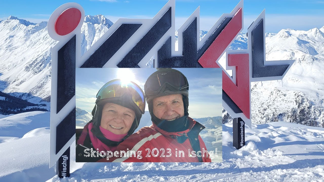 Skiopening von Petra und mir 2023 in Ischgl