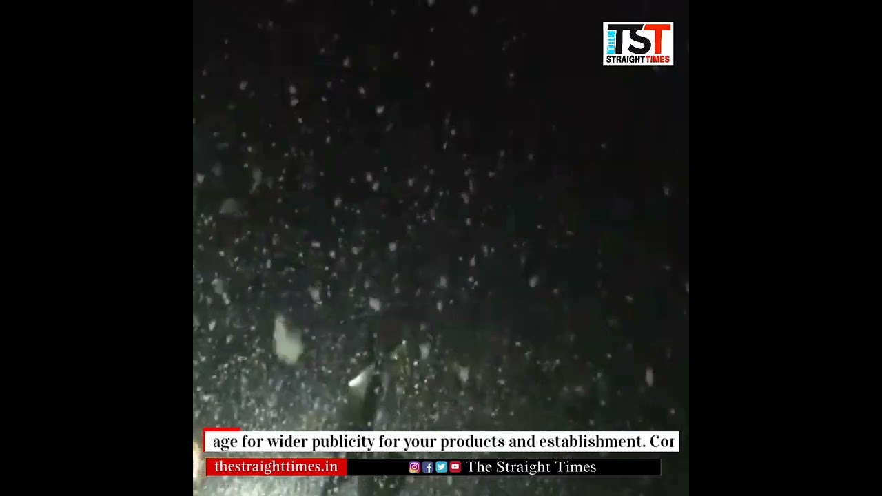 Fresh Snowfall In Doda District
