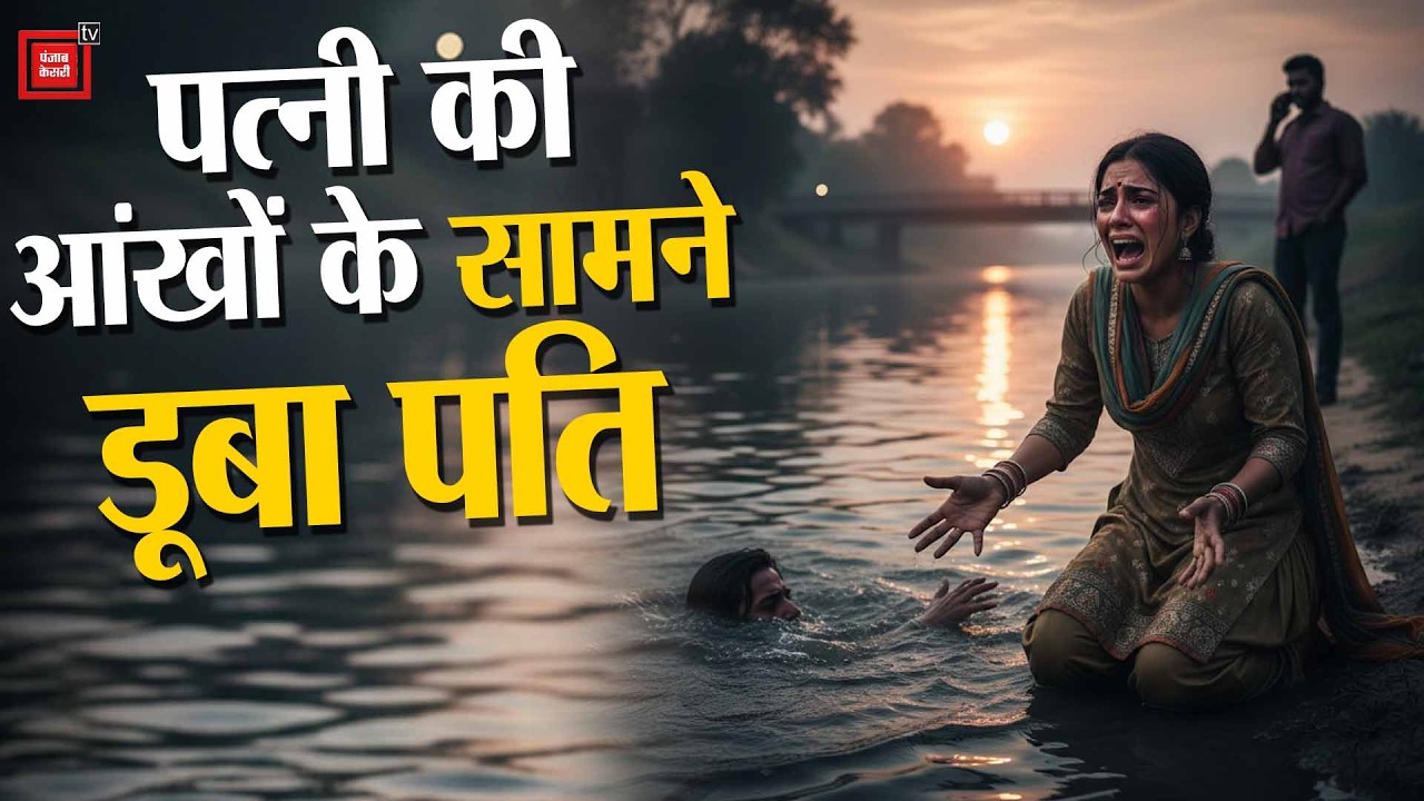 पत्नी को फोन कर नहर पर बुलाया, फिर उसकी आंखों के सामने लगा दी मौत की छलांग
