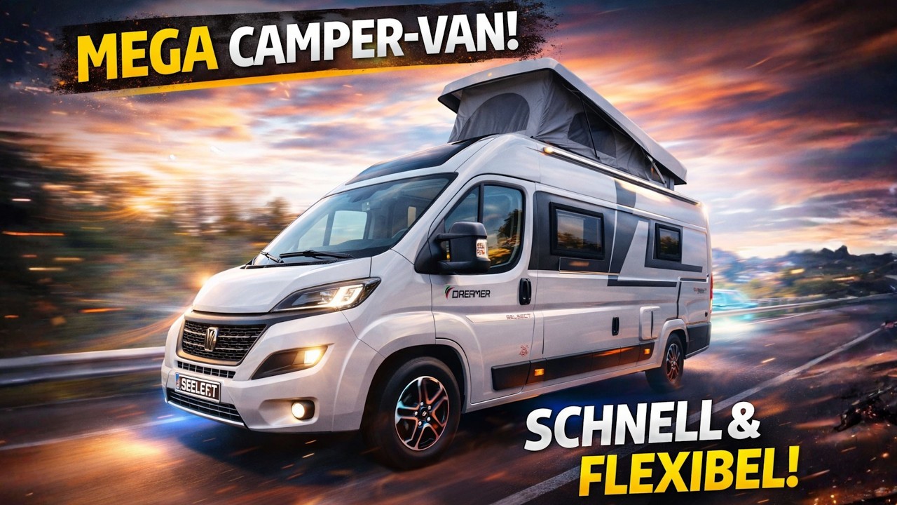 20 Jahre City-Camper neu interpretiert – Dreamer D 43 Up Select mit Dachzelt 2026