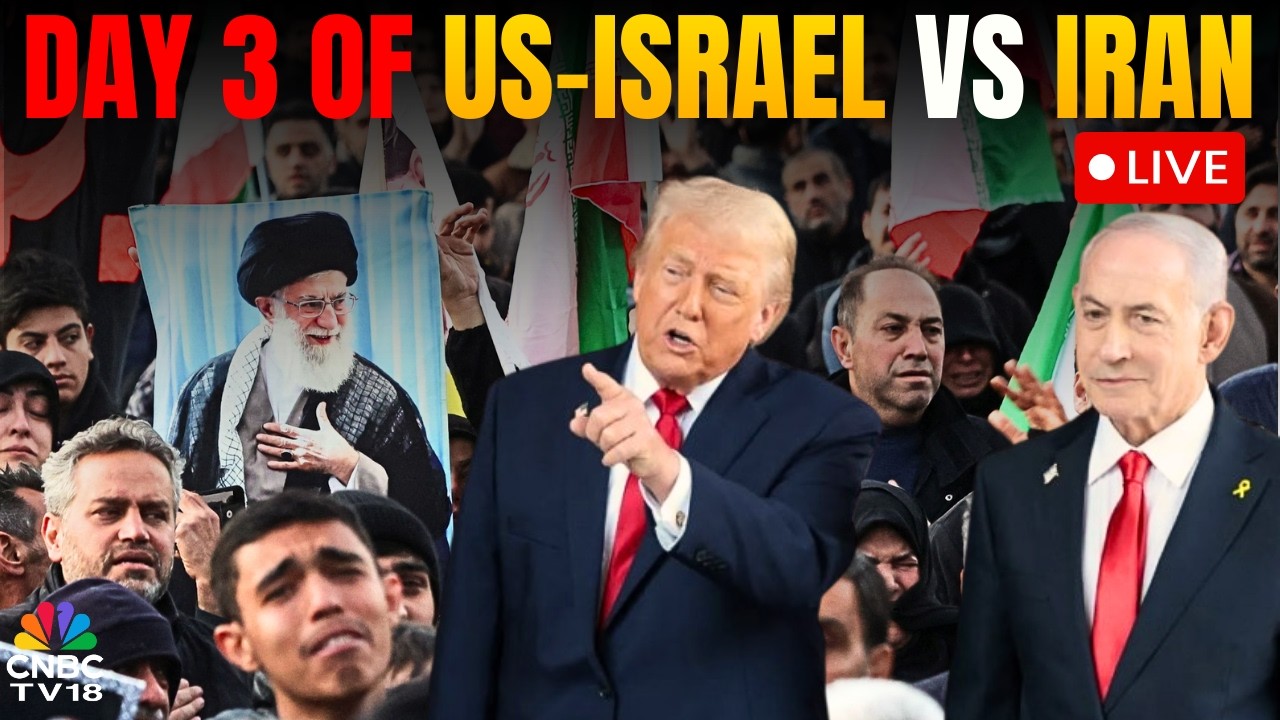 US-Israel Vs Iran LIVE War | Blasts Heard Near Iraq's Airport | US F-15 Fighter Jet Crashed | N18G