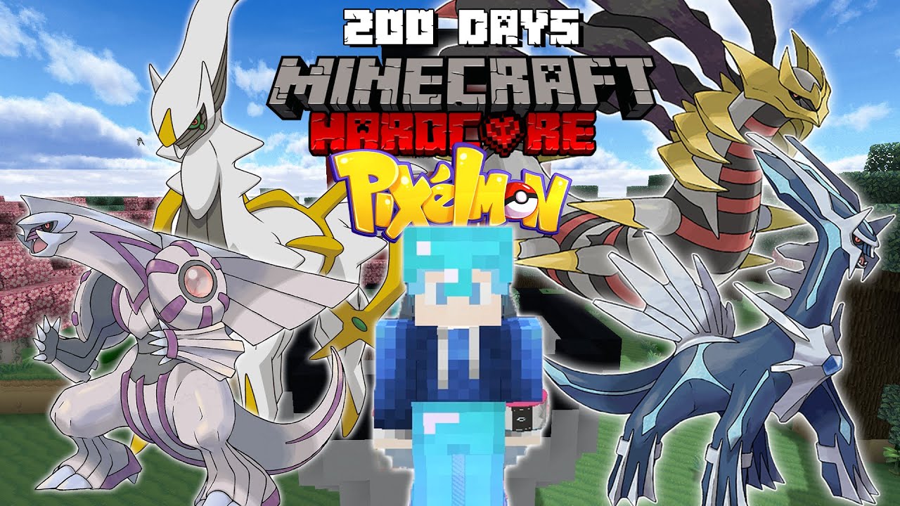 M&Igrave;NH SINH TỒN 200 NG&Agrave;Y TRONG MINECRAFT PIXELMON !!