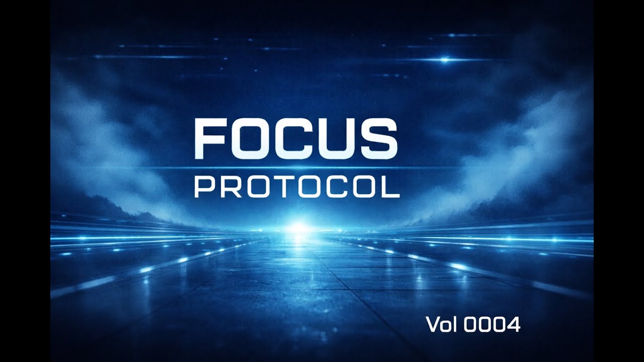 Focus Protocol Vol 0004. Deep Work Session