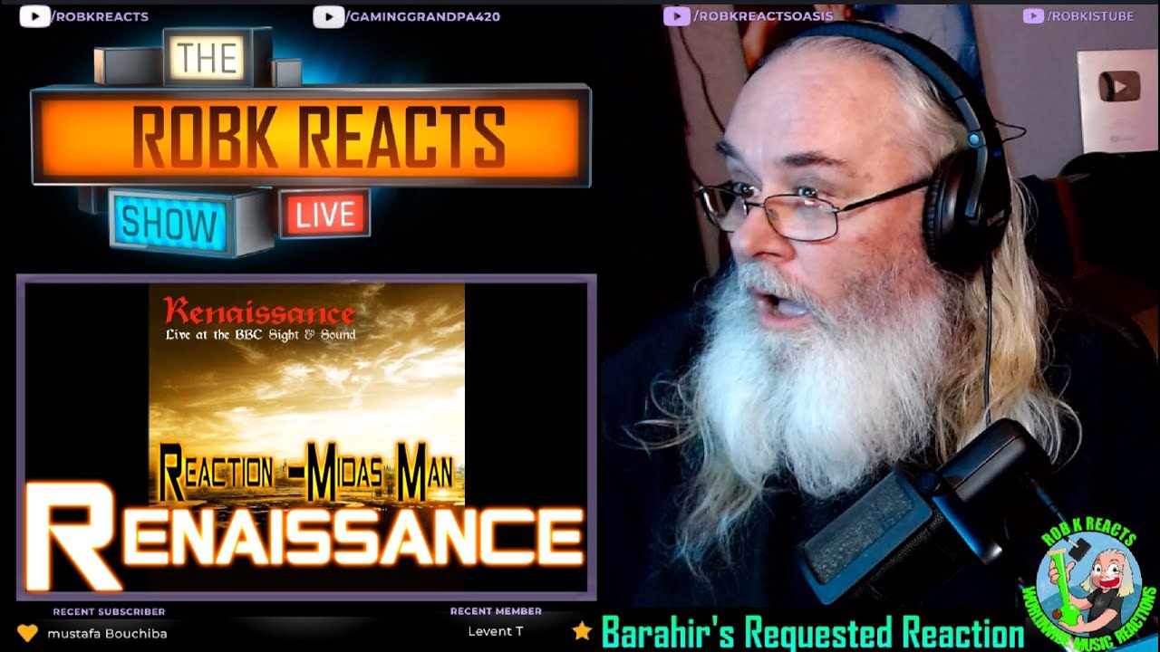 Renaissance Reaction -Midas Man - First Time Hearing - Requested