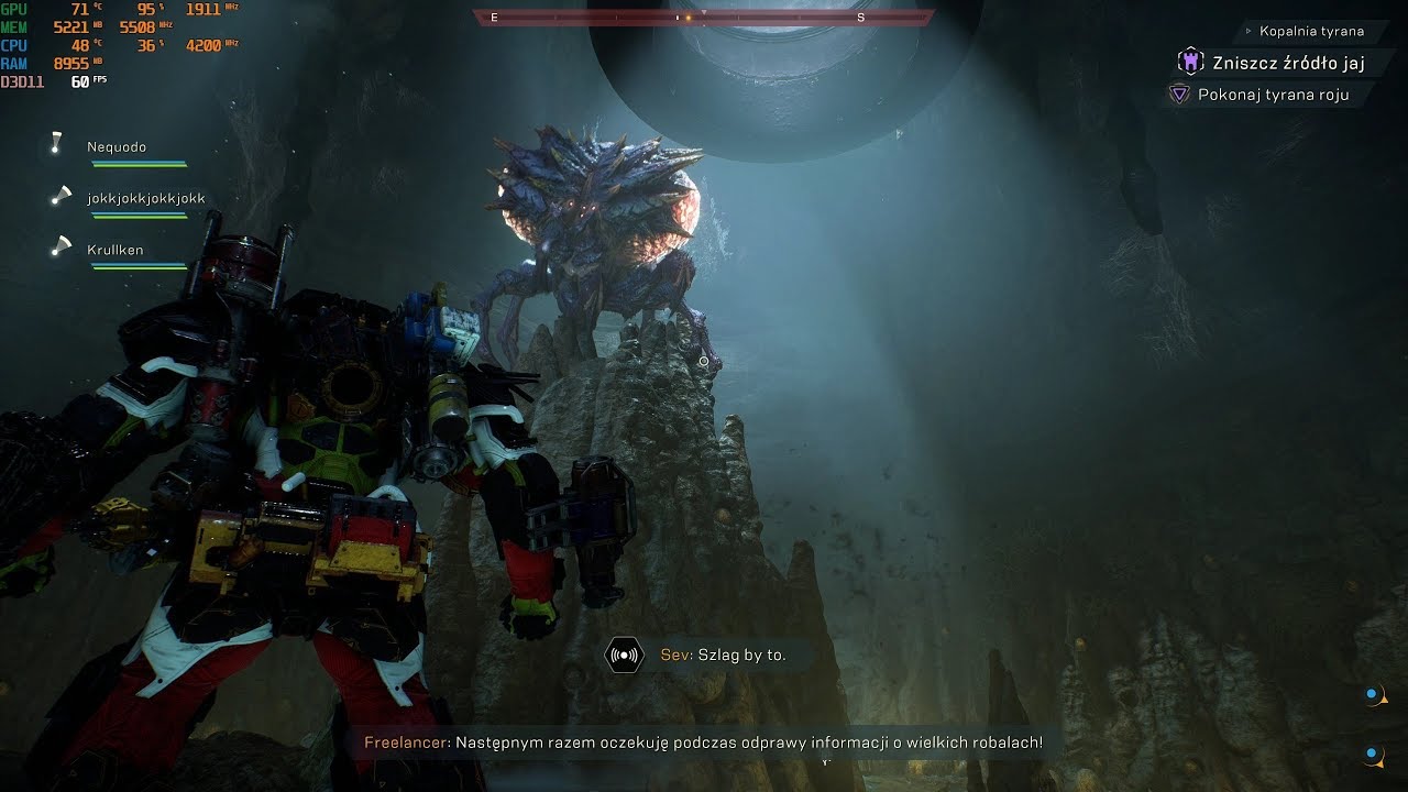 Anthem GrandMaste II Tyrant Mine - Stronghold 2k 1440p 1080ti i5 8600k