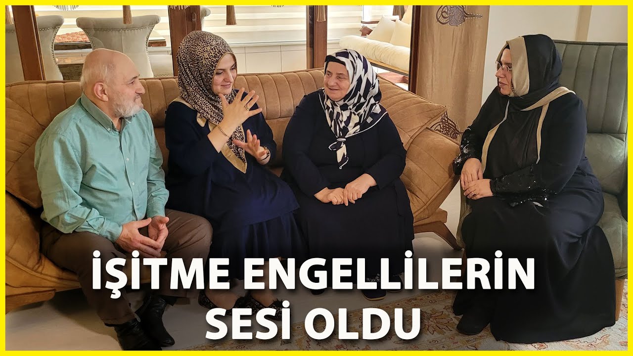 Kübra, Ailesi için Öğrendiği İşaret Dilinde Uluslararası Tercüman Oldu